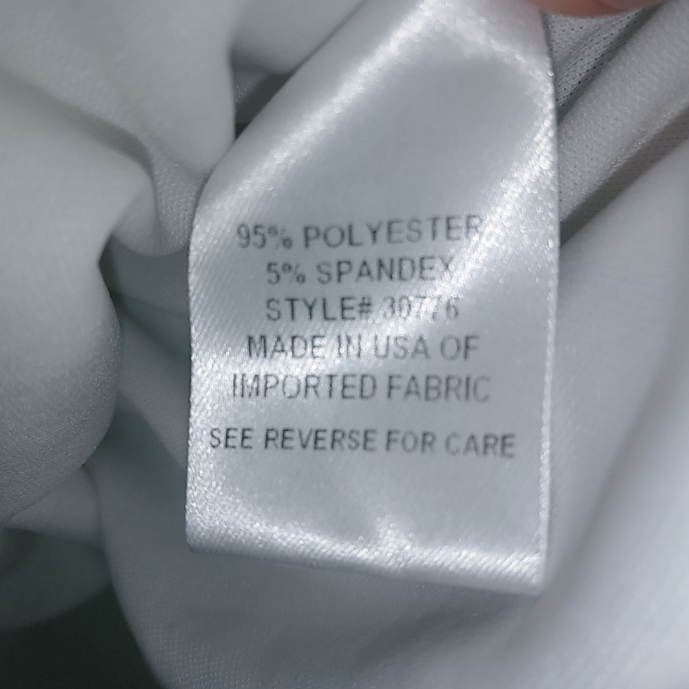 Travel Smith S White Stretch Top - Picture 3 of 8